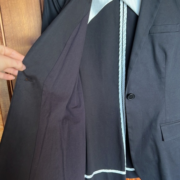 Judith and Charles Black Blazer Suit Jacket - Picture 8 of 10